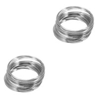 2 Rolls Draht FüR Schmuckherstellung Basteln SchmuckherstellungszubehöR