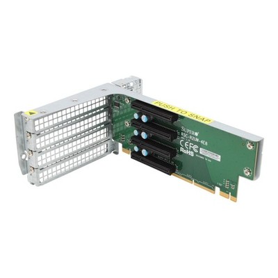 Supermicro RSC-R2UW-4E8 LHS Left Side 2U 4x PCIe x8 Riser Card with Cage