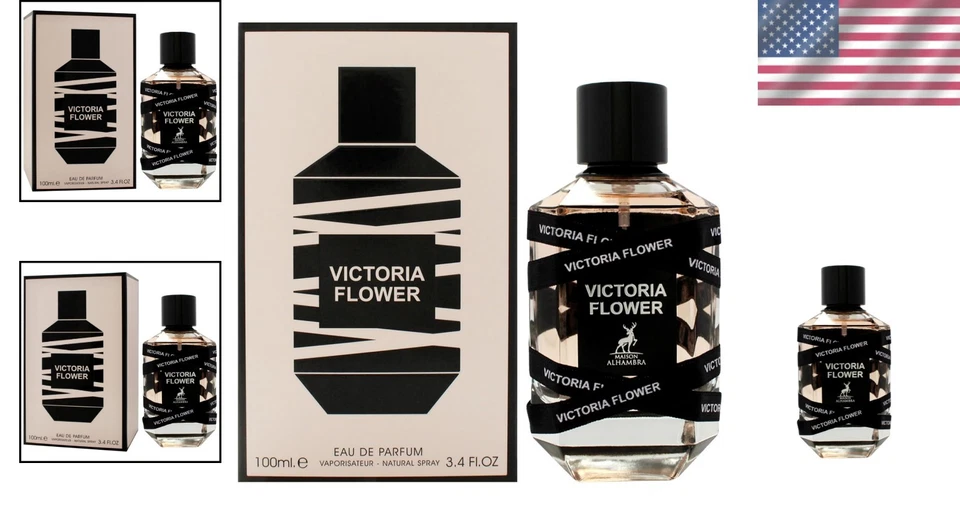 Luxurious Victoria Flower EDP Spray for Women - Captivating 3.4 oz Floral Scent - Image 2 of 4