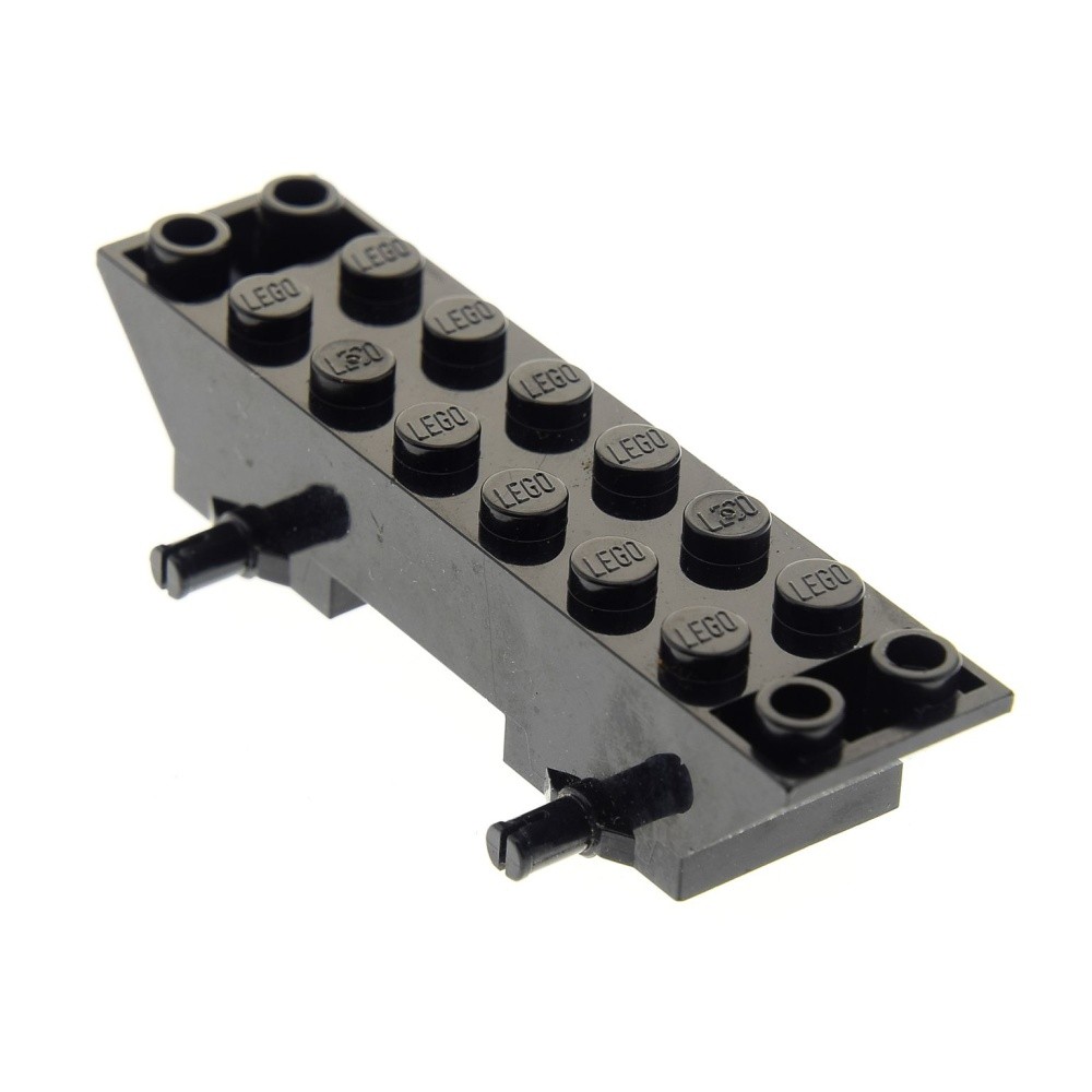 1x Lego Chassis 2x8x1 Black Truck Undercarriage Plate 30277