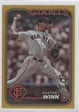 2024 Topps Series 1 Gold Foil Keaton Winn #83 3q5