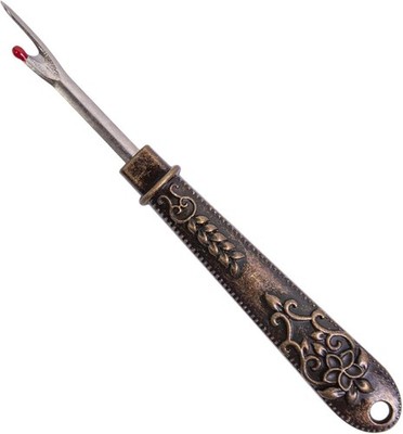 Antique Vintage Seam Ripper, Vintage Thread Tool, Metal Thread Ripper Unpicke...