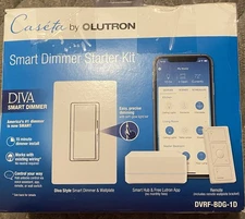 Lutron Caseta Diva Dimmer Wall Switch - DVRF-BDG-1D