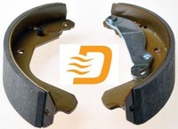 Denckermann B120033 Bremsbackensatz 4 Bremsbacken Trommelbremse FüR Opel