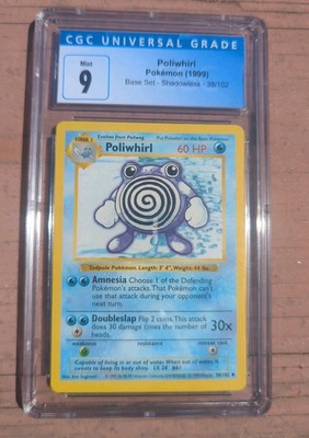 ポケモンカードゲーム Poliwag&Poliwhiri 1st edition shadowless Poliwhirl 1st Edition Shadowless - Perfect Gift for Kids or