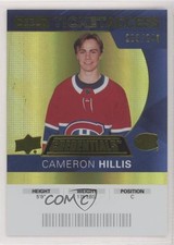 2021 Credentials 2020-21 Debut Ticket Access Yellow 203/249 Cameron Hillis 18d8