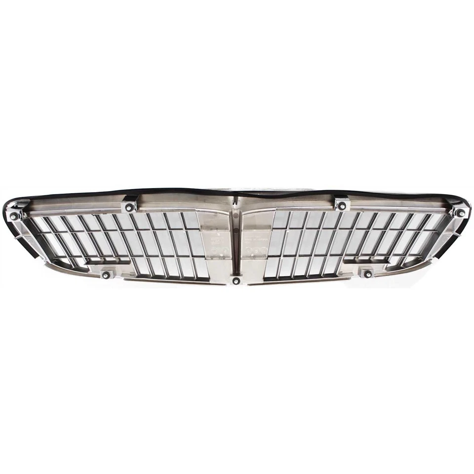 Rejilla para Infiniti I30 2000-2001 carcasa cromada con inserción de plástico negro Foto 4 de 4