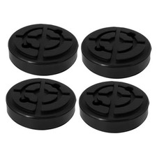 4pcs Round Auto Lift Pads 120mm x 30mm Round Rubber Pad Car Lift Pads for