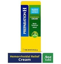 Preparation H Hemorrhoid Multi Symptom Treatment Cream - 0.9oz