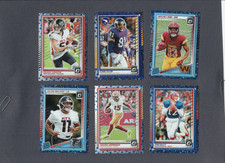 2025 Panini Optic Stars Lot (6) Drake London Jim Kelly Jauan Jennings