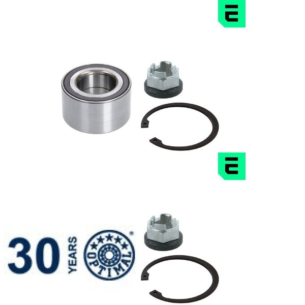2X Radlagersatz Optimal 601207 2 Radlager Satz Links Rechts Vorderachse-image