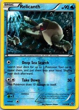 Relicanth 23/98 Reverse Holo Pokemon Ancient Origins English 2015 NM