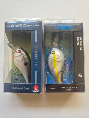Two H2O Xpress Lures - Crank S and Premium Diver