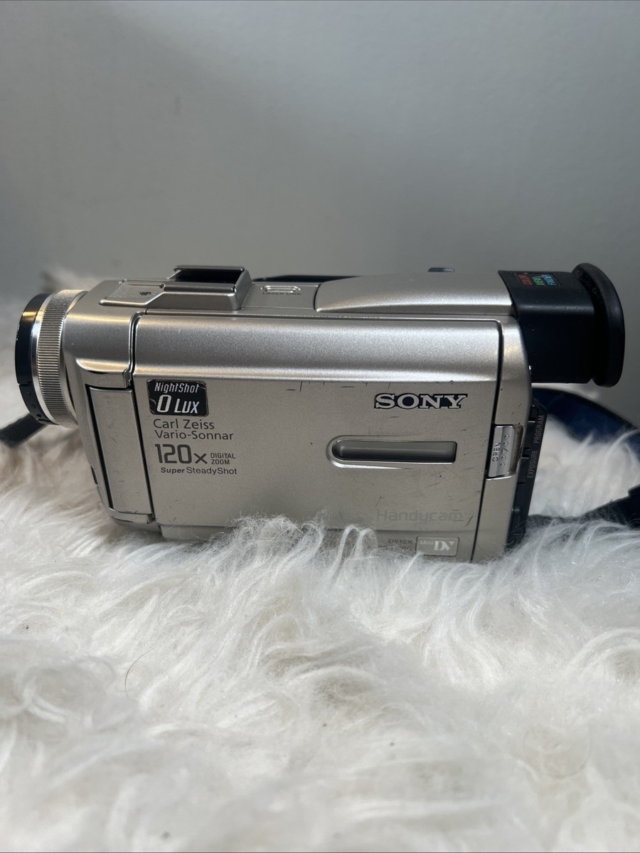 Sony Handycam DCR-TRV8 Mini DV Tape Camcorder Video Camera Tested