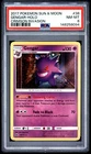 2017 POKEMON SUN & MOON CRIMSON INVASION #38 GENGAR-HOLO PSA 8