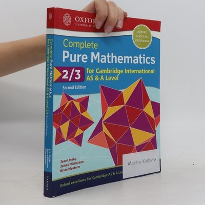 Complete Pure Mathematics 2/3 for Cambridge International AS and a Level