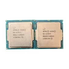 Lot of 2 Intel Xeon E3-1240 v5 SR2LD-SR2CM CPU Socket 1151