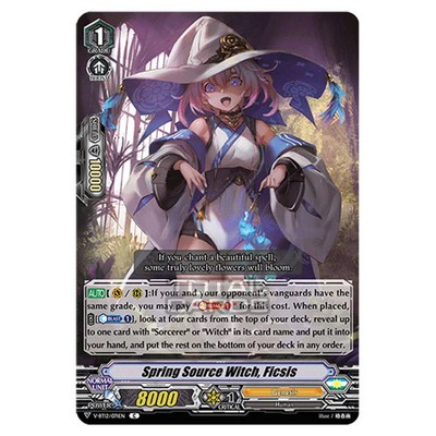 CFV Divine Lightning Radiance Spring Source Witch, Ficsis (C) V-BT12/071EN