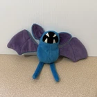 Pokemon Zubat 1998 Stuffed Plush Doll Toy Card Figure Vtg Blue Bat Vtg Beanie