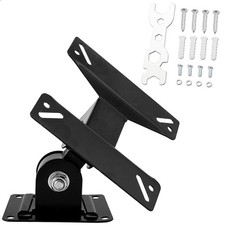 TV Monitor Wall Mount Bracket Swivel Articulating 1424 Inch VESA 100x100