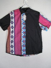 NWT Vintage Ozark Mountain Jean Co Western Womens MED Shirt Made In USA Keyhole