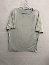 Vuori Shirt Mens Large L Tuvalu Rhino Gray Performance Stretch Casual Pima