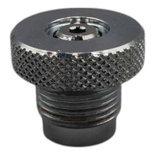 Blindstopfen mit Entlüftung für Druckluftanschlüsse G5/8" mit O-Ring druckstabil - Picture 2 of 4