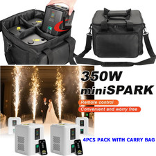 4Pack Mini 350W Fireworks Spark DJ Club Wedding Disco Cold Spark Machine W/BAG