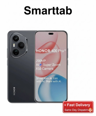 Honor 400 Pro 5G 512GB 12GB RAM 200MP Dual SIM Unlocked AI Super Zoom Schwarz