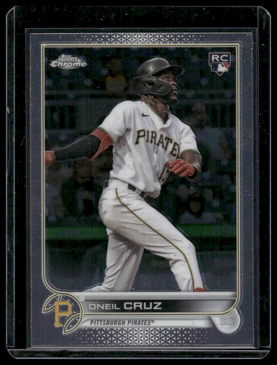 2022 Topps Chrome Sonic #128 Oneil Cruz Refractor