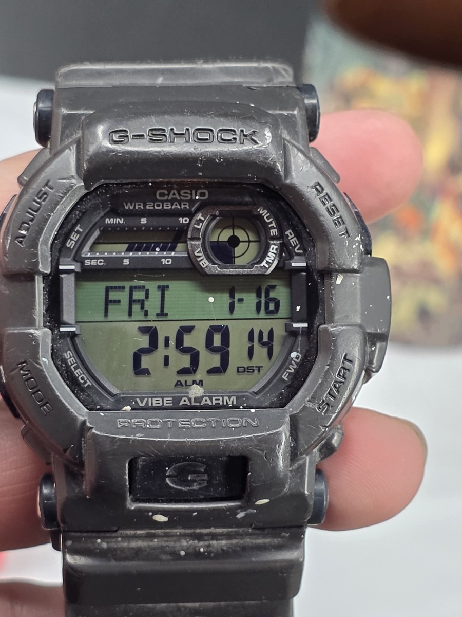Casio G Shock GD350 Tactical Military Watch Vibration Alarm 200M