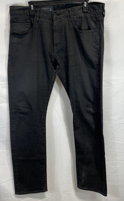 Armani Exchange Men's J130 Skinny Black Stretch Denim Jeans Size 36R