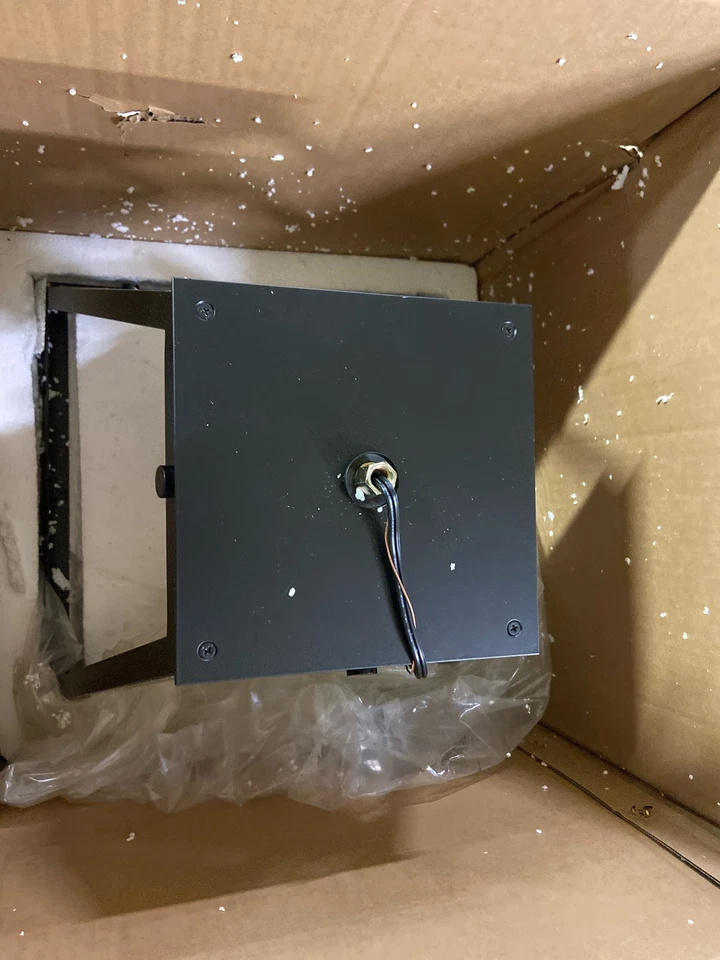 Подвеска хрустальная ширина 15 дюймов Vaxcel Lighting P0323 Tremont 4 лампы матовая черная - Изображение 2 из 3