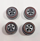Original Hot Wheels Redline Tires 4 Medium Bearing style from 1968 to 1970