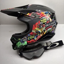 O'Neal 3 Series 3SRS Helmet MX Motocross Dirt Bike Off-Road MTB ATV - SIZE:  L