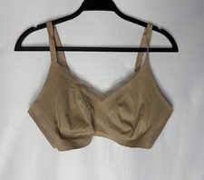 Honeylove Crossover Bra Size XL Sand Full Coverage Everyday Comfort