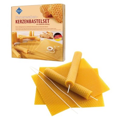Pebaro Kerzen Bastelse mit Bienenwaben kreative Kerzen aus Wachs selbst basteln