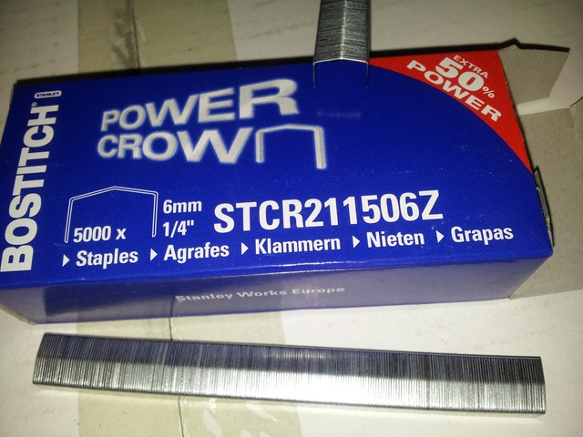 Graffette Bostitch STCR211506Z - 6 Mm, Per Cucitrici B8, 2 Confezioni Da 5000 - Foto 10