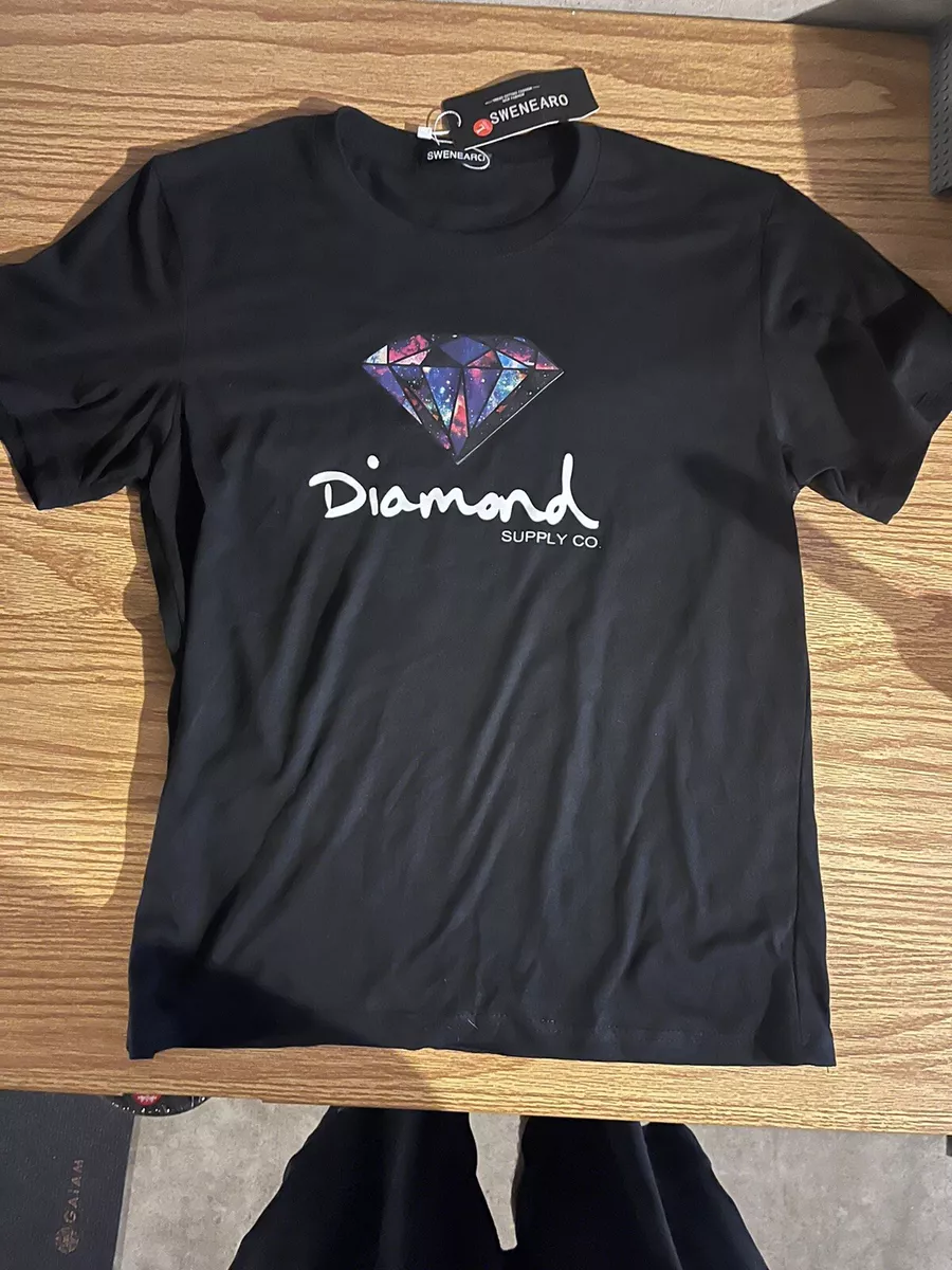 Diamond Supply Co YOUTH LARGE Bootleg T shirt Black