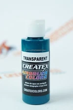 Createx Airbrush Colors 5111 Transparent Aqua 2oz. water-based paint 