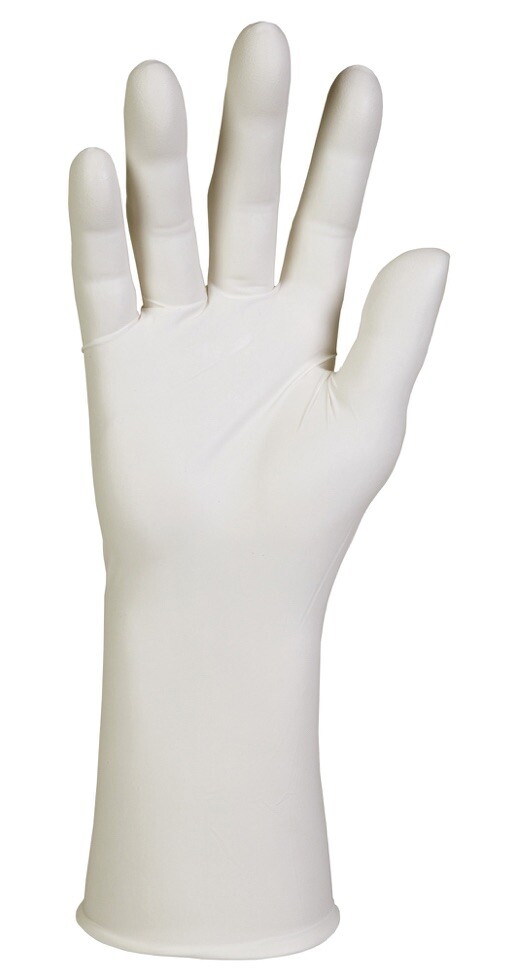 Kimtech G3 White Nitrile Cleanroom Gloves 12” Length 6.3 Mil Size: XL (100 Ct)