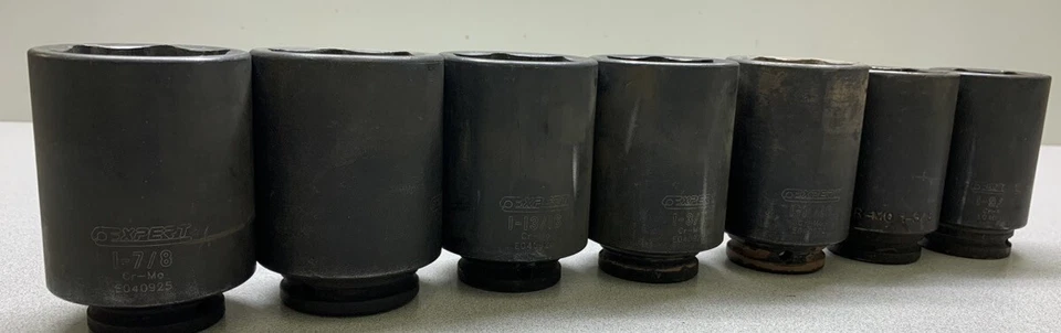 Mac Expert CR-MO 7pc 1/2" Drive Socket Set - Image 3 of 4