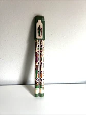Vintage Bensia Pop A Point Rocket Pencil Pen Taiwan Egyptian M663 Pharaoh Egypt