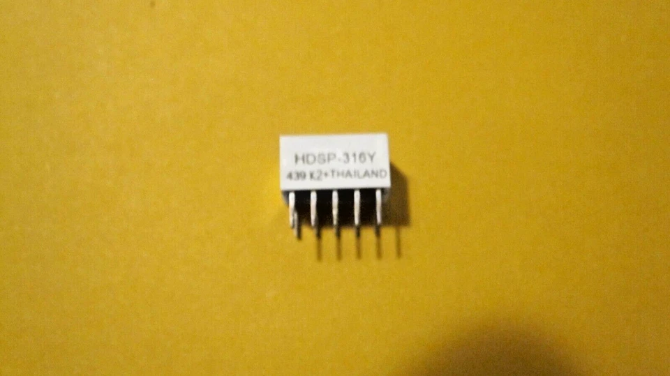 Módulos de Pantalla HDSP-316H, Carácter LED y Rojo Numérico 7 Segmen... Foto 2 de 3