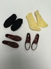 Lot of Vintage 1960s Ken Doll Shoes & Yellow Socks – Mattel Originals