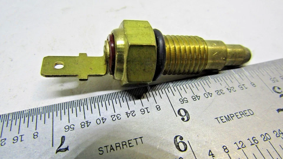 Engine Coolant Fan Temperature Switch-Coolant Fan Switch fits 84-85 Mazda 626 - Image 2 of 3