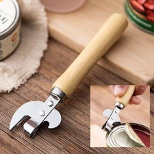 Stainless Steel Traditional Old Fashion Stab Can Tin Opener and Corkscrew Tool c