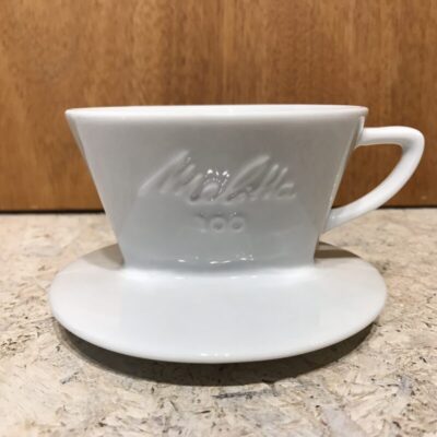 Coffee Filter Melitta 100 Porcelain Filter 3 Hole 3 Holes Vintage White