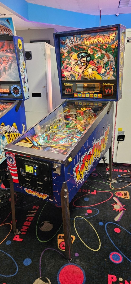 EARTHSHAKER Pinball Machine - Williams 1989 - 2442 | eBay
