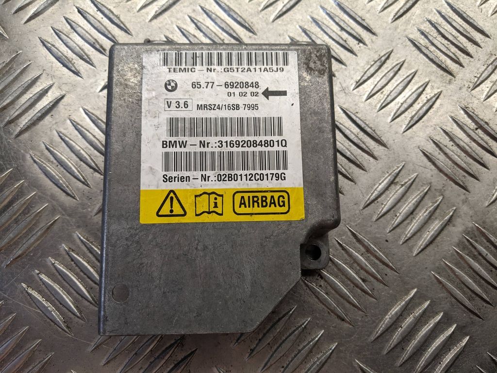 B585 BMW 5 E39 1999 Control unit module 65776920848 | eBay 